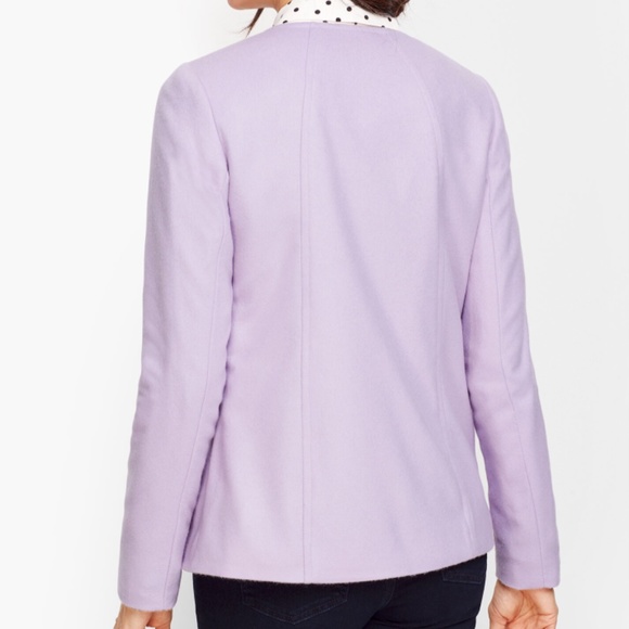 Talbots Wool Jacket sz 14W Woman Plus Size Blazer NEW classic style Fall - Picture 3 of 10